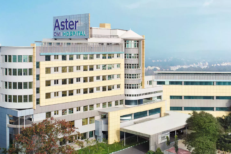 Multi-specialty hospitals nearby.